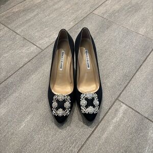 Manolo Blahnik Black Heels